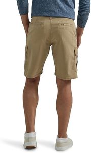 Shorts de course athlétiques pour hommes, décontractés, en toile unie 100% coton, respirants, légers, à séchage rapide, avec poches et taille élastique - Product Image 3