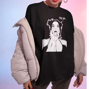 T-shirt Streetwear à Épaules Tombantes 100% Coton Écologique Séchage Rapide Faible MOQ Impression Numérique Personnalisation Fournisseur - Product Image 5