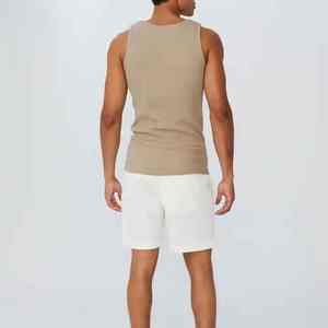 Camiseta sin mangas de hip hop para hombre, diseño personalizado ODM, estilo urbano, camisa sin mangas de algodón suave y poliéster, ropa de gimnasio elegante, chaleco de verano - Product Image 3