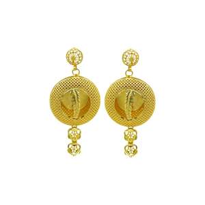เครื่องประดับแฟชั่นขายส่ง ทองชุบ 14K18K24K แบบไมครอน สไตล์ดูไบ ตุรกี สร้อยคอยาว ดีไซน์ดั้งเดิม เครื่องประดับโอโร จอยเอเรีย - Product Image 6