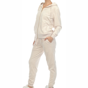 BLIZ SPORTS WEAR Conjunto Deportivo Holgado 2 en 1 para Mujer, con Capucha, 100% Algodón, Manga Larga, Bolsillos Laterales, Ropa Deportiva Informal - Product Image 6
