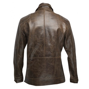 Veste d'hiver pour homme 5KINGZ SPORTS, logo personnalisé, design de votre choix, style sportif, cuir véritable, coupe-vent, antibactérienne, pour l'extérieur - Product Image 2