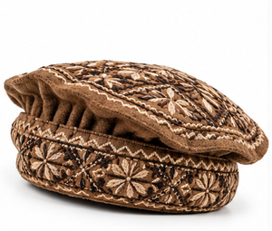 Wholesale Man Afghan Caps Traditional Wool Pakol Chitrali Handmade Winter Hat for Men Soft Warm Tribal Headwear Man Afghan Caps - Product Image 2