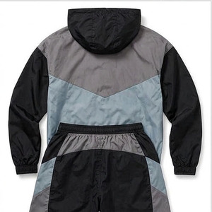 Veste de pluie courte imperméable avec short pour homme, légère, pour la course en extérieur, logo personnalisé, coupe-vent, survêtement pour homme - Product Image 4