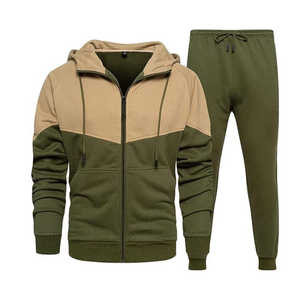 Conjunto de chándal de invierno para hombre, precio mayorista, proveedor, chándal de otoño, conjunto de chándal técnico para hombre, chándal deportivo con logo personalizado para correr - Product Image 3