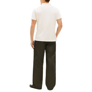 Polo en maille interlock coupe classique pour homme, best-seller, avec logo personnalisé, respirant, en coton premium, doux, classique et décontracté - Product Image 2