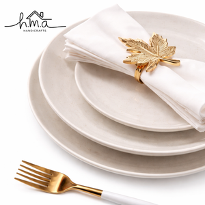 Handcrafted Brass <b>Bow</b> Napkin Ring Set Elegant Table Setting <b>Holder</b> Decorative Dining Napkin Accessory for Wedding and Home Decor - Product Image 5