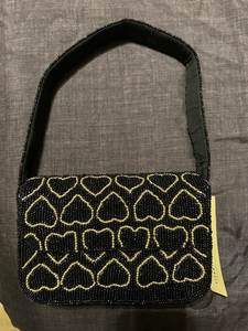 Bowknot Pattern Underarm Bag Woven Seed Beaded Purse For <b>Wedding</b> Prom Party Ladies Cosmetics Organizer Phone Storage Handbag - Product Image 6