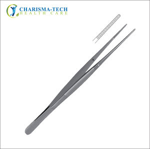 Dressing Forceps Stainless Steel Clinical Medical Instruments Set Surgical Tweezer Style - Product Image 6