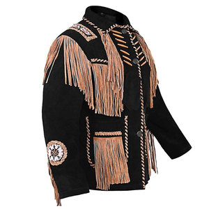 Veste en cuir suédé pour homme de haute qualité, toutes saisons, véritable bomber, en cuir de vachette robuste, en vente - Product Image 2