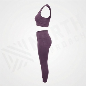 Vêtements de sport en gros pour femmes : Nouveaux ensembles de yoga sans couture en promotion, tenues de fitness et d'entraînement, équipement de sport - Product Image 3