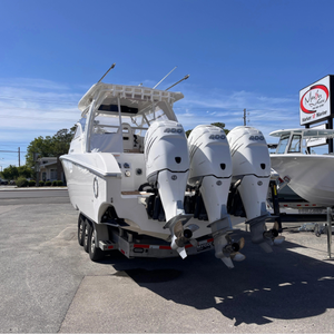 Bateau d'occasion 2021 38 SFC Sportfish Cruiser 38 pieds, bateau à console centrale 23 pieds, durable, pour la pêche en haute mer, avec propulsion à jet + remorque - Product Image 1