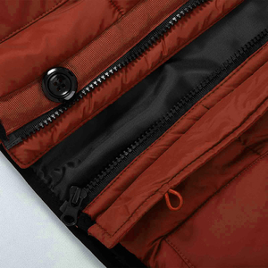 Men Windproof Sleeveless Puffer Vest Winter Quilted Jacket Warm Body <b>Warmer</b> Lightweight Outdoor Casual OEM Supplier - Product Image 4