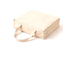 Sac fourre-tout en toile de coton pour femme, personnalisé avec logo, écologique, réutilisable, vierge, avec fermeture éclair supérieure, en toile épaisse, vente en gros - Product Image 2