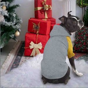 Dog Hoodie 100% Cotton Animal Print Fleece Lining Warm Hooded Sweatshirt for Dogs Small/Medium/Large - Product Image 4