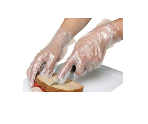 Vietnam Factory Food Poly Gants jetables HDPE LDPE CPE Gant pour l'industrie alimentaire à HANPAK pour l'industrie alimentaire - Product Image 1