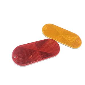 Auto coche rojo Anber naranja impermeable Hoja reflectante autoadhesiva - Product Image 1