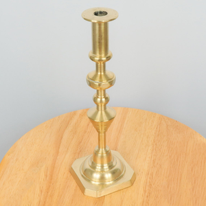 Heavy Solid <b>Brass</b> <b>Candlestick</b> Candle Holder Vintage <b>Antique</b> <b>Brass</b> Taper Candle Stand Decorative Tabletop Home Decor - Product Image 2