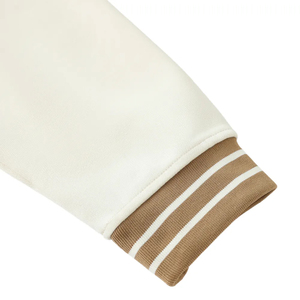 เสื้อฮู้ดดี้และเสื้อสเวตเชิ้ตผู้ชายทรงโอเวอร์ไซส์ผ้าฟลีซหนานุ่มคุณภาพสูง ปักโลโก้แบบกำหนดเอง 3 มิติ แขนยาว แบบเรียบง่าย สไตล์สตรีทแวร์ - Product Image 4