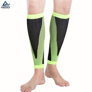 Manchons de compression durables pour la récupération musculaire et la stabilité, manchons de compression pour mollets anti-humidité pour la course à pied et le cyclisme - Product Image 2