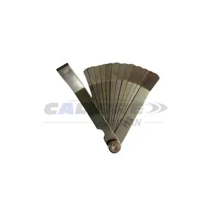 TAIWAN CALIBRE 12 Blades Metric und Imperial Offset Feeler Gauge mit einer Messung von 0,203 bis 0,66mm