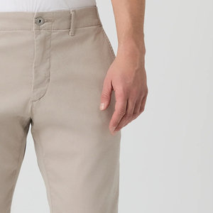 Pantalones de mezclilla casuales de algodón para hombre, estilo streetwear, con cierre de botón, ajuste cómodo y transpirable, pierna recta, 2026 - Product Image 4