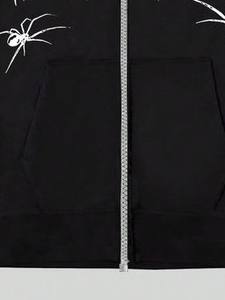 Sudaderas con Capucha para Hombre, Invierno, Color Sólido, Ecológicas, con Logotipo Personalizado, 50% Algodón, 50% Poliéster, Casuales, para Adultos, de Secado Rápido, Transpirables, Personalizadas - Product Image 3