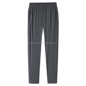 <b>Mens</b> Custom <b>Jogger</b> Sweatpants Washed Loose Fit 100% <b>Polyester</b> Canvas Drawstring - Product Image 4