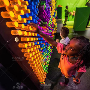 3D LED-панель для интерактивных игр с многоцветной подсветкой — бренд Hanlin, для детских игровых комнат, возраст <span class=keywords><strong>3</strong></span>-8 лет, акриловый материал - Product Image 3