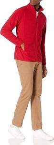 <b>Men's</b> Winter Burgundy Eco-Friendly Breathable Windproof Quilted <b>Jacket</b> Stand Collar Zipper Closure Cotton <b>Lined</b> Polyester Shell - Product Image 5