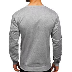 <b>Men</b> Fleece Sweatshirt Crewneck Pullover Long Sleeve Winter <b>Top</b> Warm Casual Sweatshirt Soft Comfortable Everyday Wear - Product Image 5