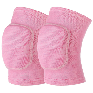 Genouillères rembourrées tricotées sur mesure pour le volleyball et le basketball, avec éponge épaisse anti-collision et compression élastique - Product Image 4