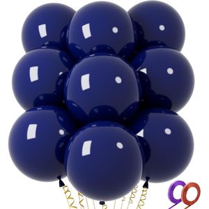 32pcs Navy Blue 18-Inch <b>Round</b> Large Latex Party <b>Balloons</b> for Birthday & Wedding Decorations - Product Image 1