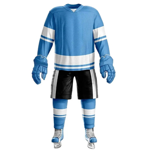 Best Quality Ice Hockey Uniform Sports Wear Polyester/Nylon Quick Dry Sleeveless Custom Team Name <b>Hot</b> Selling New Arrival - Product Image 1