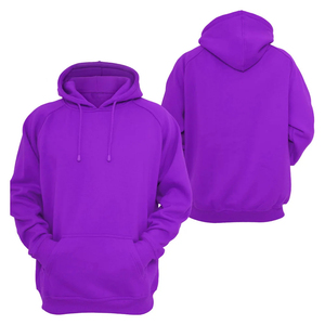 Sudadera con Capucha de Felpa para Hombre, Personalizada con Logotipo, de Spandex/Poliéster, Tejido Grueso de Alta Calidad, Teñido con Hilo, Estilo Urbano, Corte Regular, para Otoño - Product Image 4