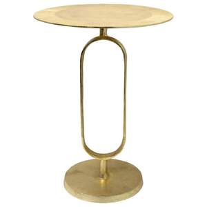 Table d'appoint en métal de conception avancée, conçue pour une stabilité accrue avec un aspect contemporain, répondant aux besoins quotidiens. - Product Image 6
