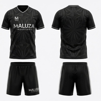 Uniformes de Fútbol Personalizados al por Mayor, Transpirables, 100% Poliéster, Pantalones Cortos de Jersey para Entrenamiento, Personalizados para Equipos, MALUZA Industries