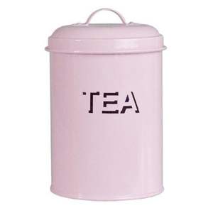 Red Metal Bread Box with Tea Coffee Sugar Canister Set Vintage <b>Kitchen</b> Countertop <b>Storage</b> Container Set Food Grade Bin Canister - Product Image 5