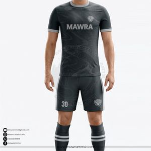 Tenue de football entièrement personnalisable MAWRA, kit d'équipe de football haut de gamme avec nom, numéro et logo de club personnalisés - Product Image 2