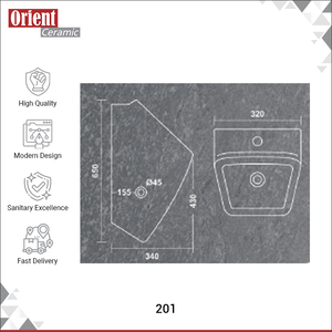 Urinoir pour hommes en céramique blanche, design unique, qualité supérieure, durable, pour l'exportation mondiale - Product Image 3