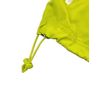 Anorak coupe-vent 1/2 zip en tissu nylon froissé, logo personnalisé, printemps automne, léger, séchage rapide, veste de course - Product Image 6