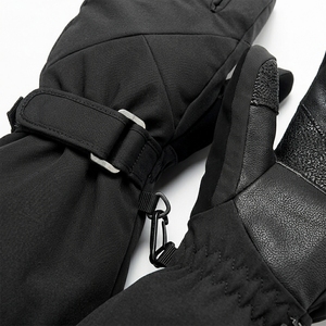 Gants de ski et snowboard en cuir isolés thermiquement, imperméables et coupe-vent, à doigts complets, pour hommes, vente en gros, personnalisables, pour l'hiver et les activités de plein air - Product Image 6