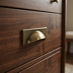 <b>Antique</b> <b>Brass</b> Bridge Cabinet Pull Handle for Kitchen Drawer Hardware Durable Matte Finished Traditional Style Furniture Pulls - Product Image 4