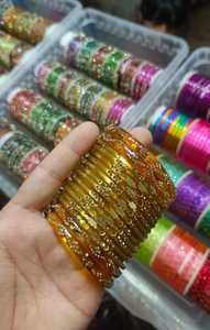 Traditional Indian Glass Bangles Set Colorful Churiyan for Women Bridal <b>Wedding</b> Jewelry Fashion <b>Accessories</b> Wholesale Suppliers - Product Image 4
