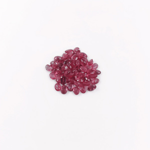 Rubis naturels de Bangkok, ovales calibrés 4x6mm, pierres précieuses facettées naturelles, prêtes à l'emploi pour la création de bijoux - Product Image 3