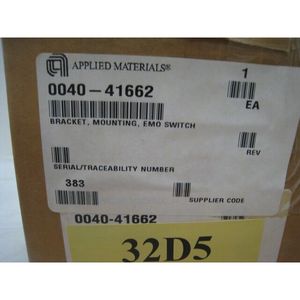 ขายึด AMAT 0040-41662 ใหม่, อุปกรณ์ยึดติด, สวิตช์ EMO - อุปกรณ์และอะไหล่เซมิคอนดักเตอร์ระดับโลกที่เชื่อถือได้ - Product Image 1