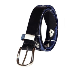 Cinturón Polo Bordado a Mano al por Mayor, Cinturón de Cuero Genuino de Primera Calidad, Estilo Gaucho Argentino - Product Image 1