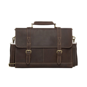 Maletín y Bolsa para Portátil de Cuero Genuino de Lujo, Nueva, para Viajes de Negocios, Precio al por Mayor - Product Image 1