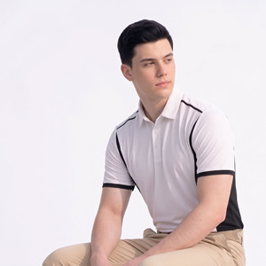 เสื้อโปโลผู้ชายสำหรับตีกอล์ฟ แห้งเร็ว พรีเมียม ชุดกีฬากอล์ฟผู้ชาย เสื้อโปโลแขนสั้นสำหรับตีกอล์ฟ - Product Image 3