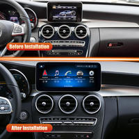 Lecteur multimédia DVD Android 13 AuCar 10,25''/12,3'' pour Mercedes-Benz Classe C NTG 5.5 2019-2021, navigation GPS, autoradio